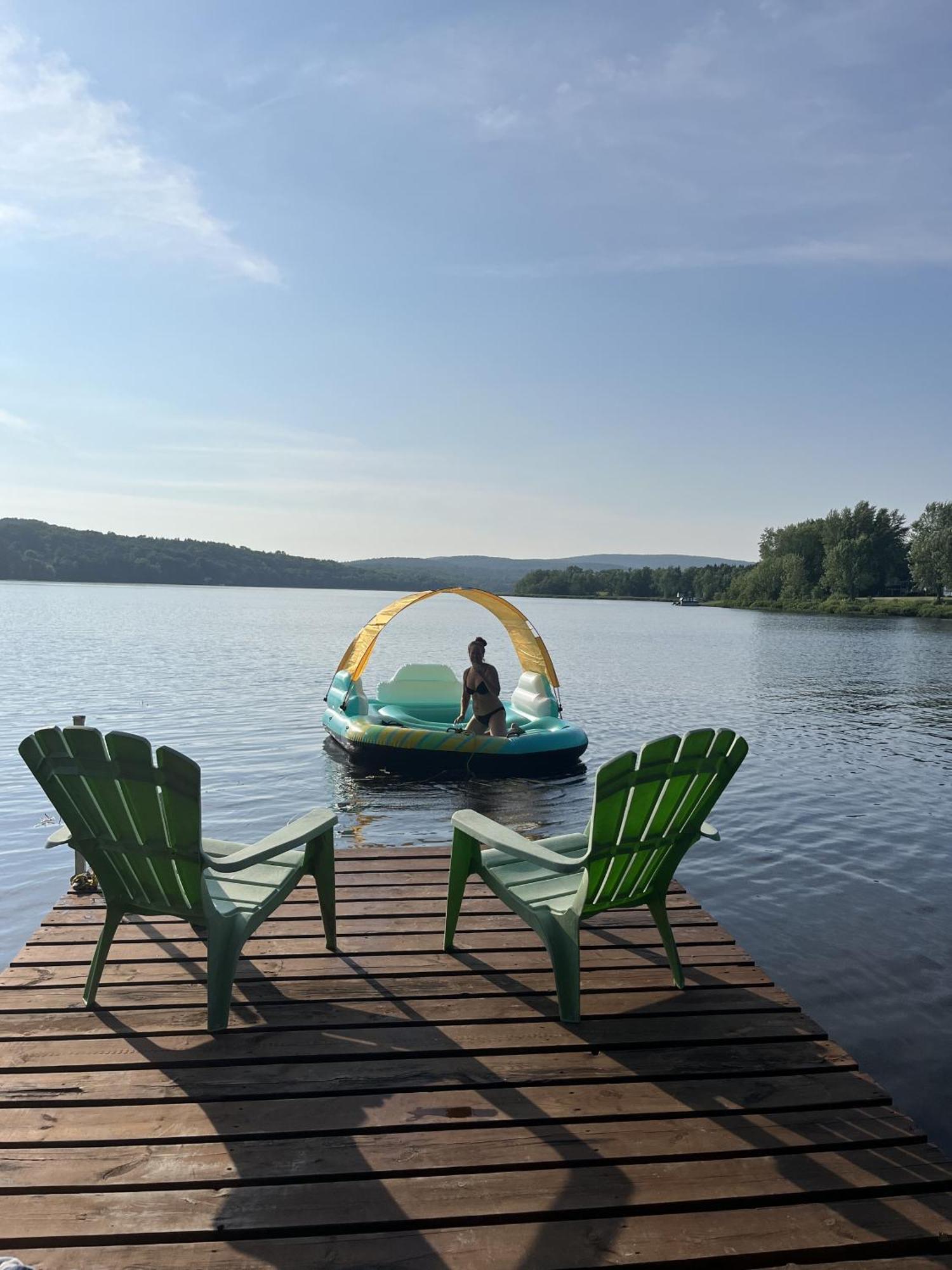 Auberge De Ferme-Neuve Lac-Saint-Paul Esterno foto